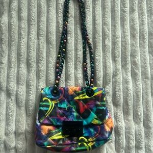 Aldo Multicolor Quilted Crossbody Bag